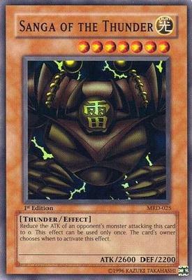 Sanga of the Thunder MRD-025 card from Metal Raiders