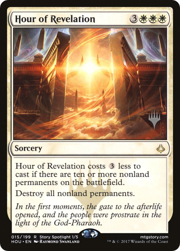 Hour of Revelation 15 card from Promo Pack: Zendikar Rising