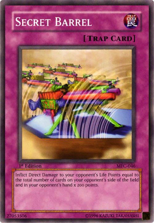 Secret Barrel MFC-046 card from Magician's Force
