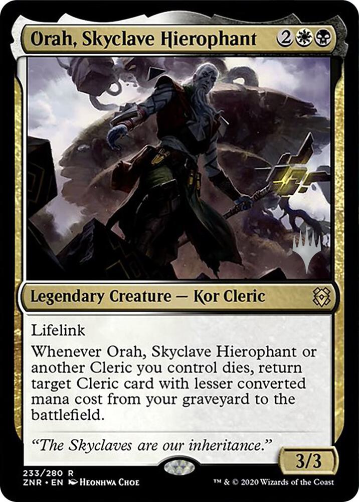 Orah, Skyclave Hierophant 233 card from Promo Pack: Zendikar Rising