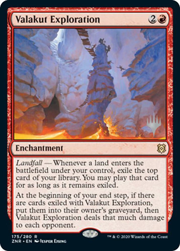 Valakut Exploration 175 card from Promo Pack: Zendikar Rising