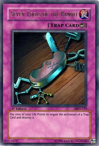 Seven Tools of the Bandit MRD-129 card from Metal Raiders