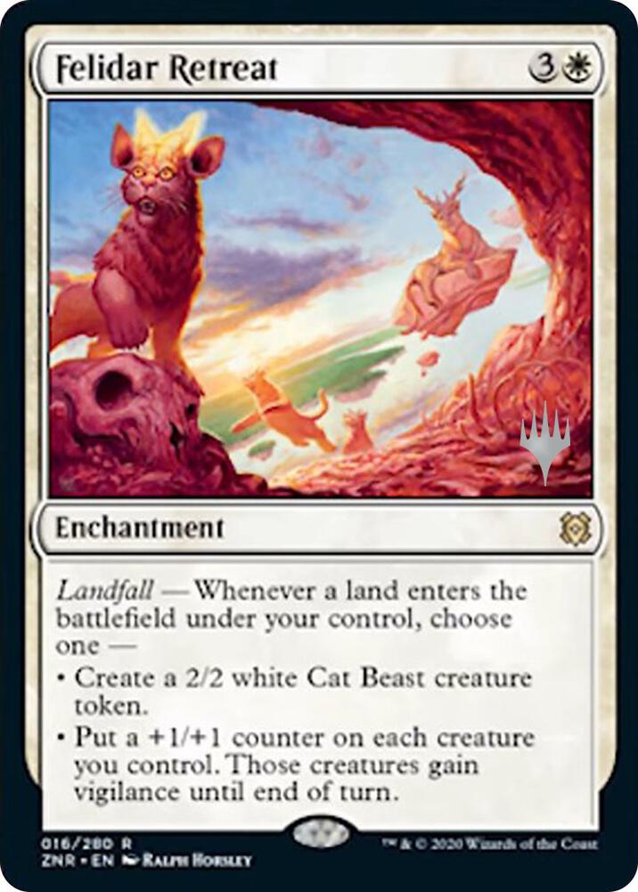 Felidar Retreat 16 card from Promo Pack: Zendikar Rising