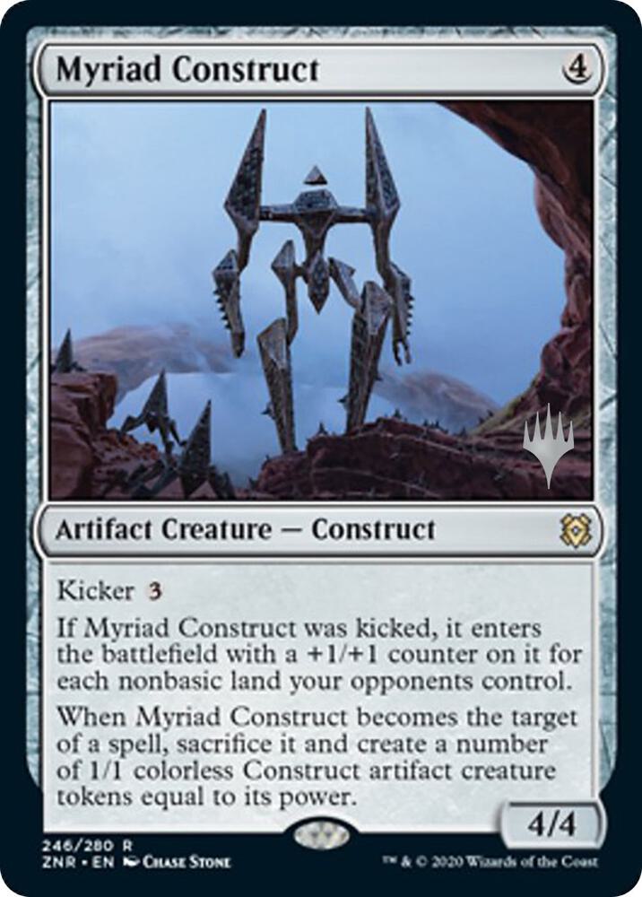 Myriad Construct 246 card from Promo Pack: Zendikar Rising