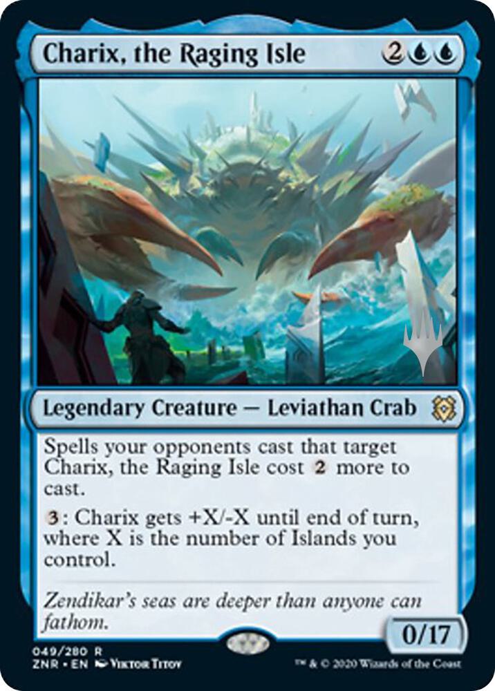 Charix, the Raging Isle 49 card from Promo Pack: Zendikar Rising