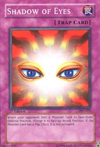 Shadow of Eyes PSV-075 card from Pharaoh's Servant