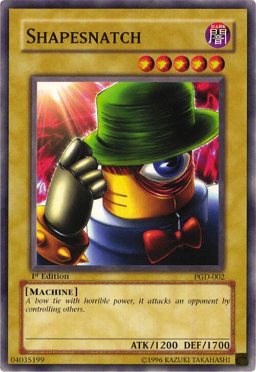 Shapesnatch PGD-002 card from Pharaonic Guardian