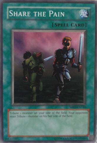 Share the Pain MRD-140 card from Metal Raiders