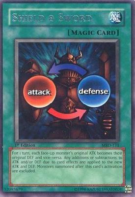 Shield & Sword MRD-131 card from Metal Raiders