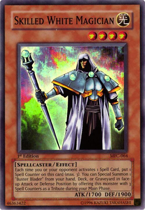 Skilled White Magician MFC-064 card from Magician's Force