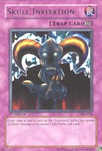 Skull Invitation PSV-056 card from Pharaoh's Servant