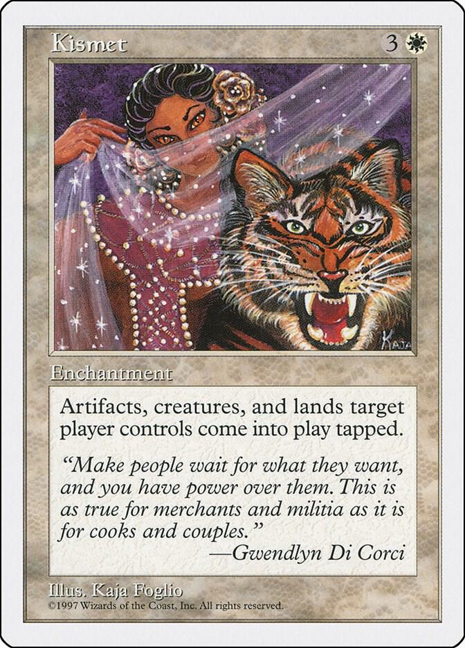 Kismet card from Fifth Edition
