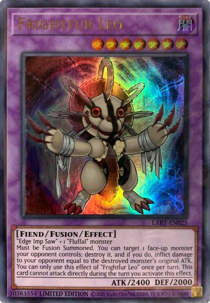 Frightfur Leo LART-EN025 card from The Lost Art Promotion