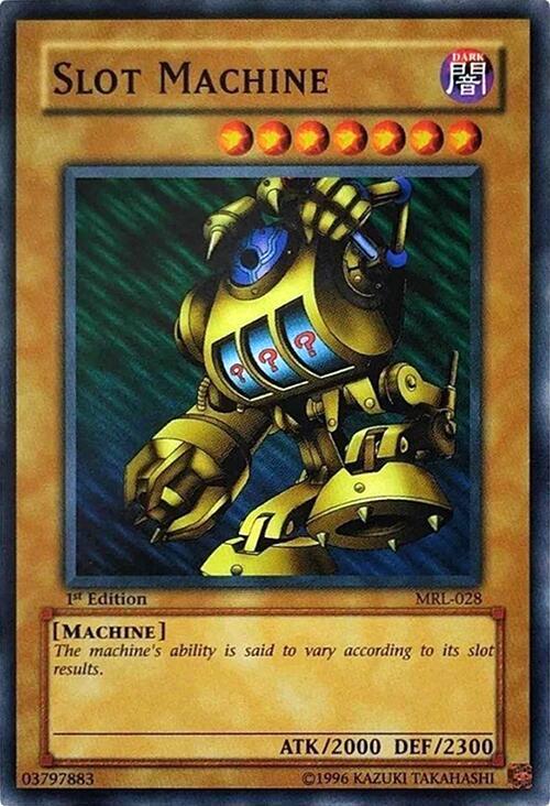 Slot Machine MRL-028 card from Magic Ruler