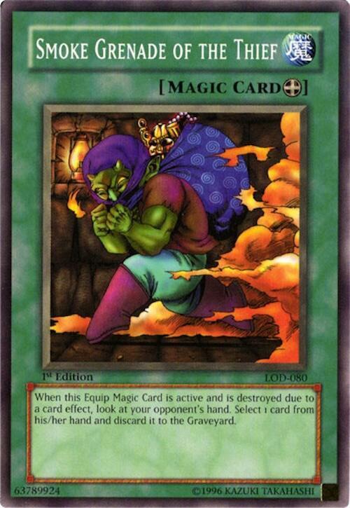 Smoke Grenade of the Thief LOD-080 card from Legacy of Darkness