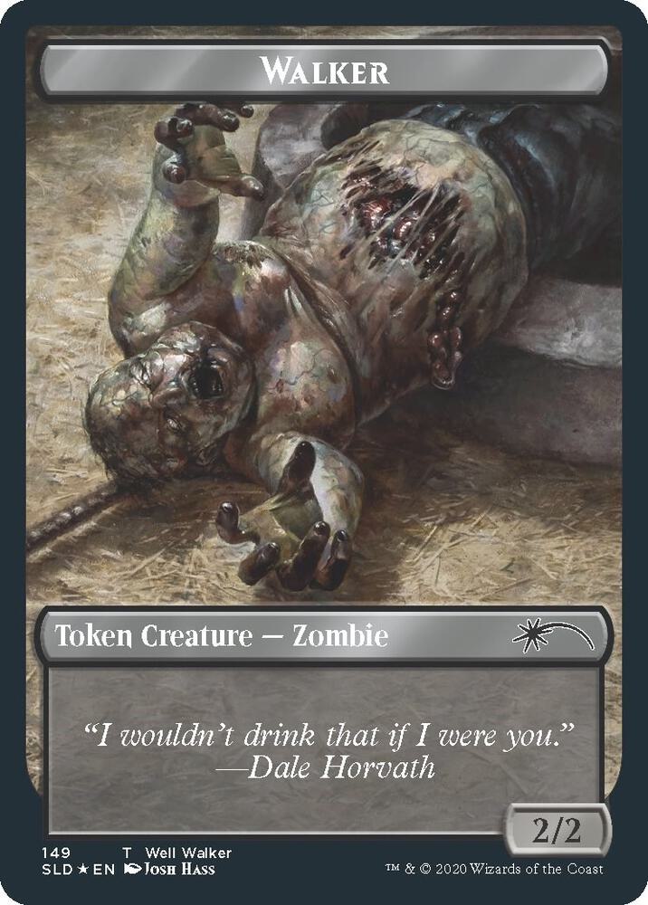 Walker (Well Walker // Blade Walker) Token 149 card from Secret Lair Drop Series