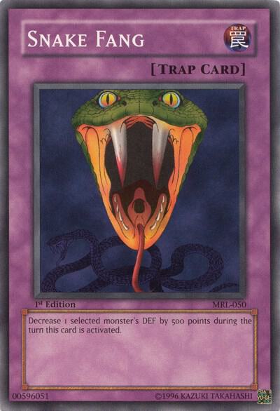 Snake Fang MRL-050 card from Magic Ruler