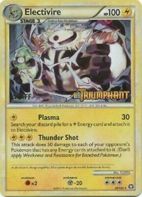 Electivire (Prerelease) [Staff] 20/102 card from HGSS Promos