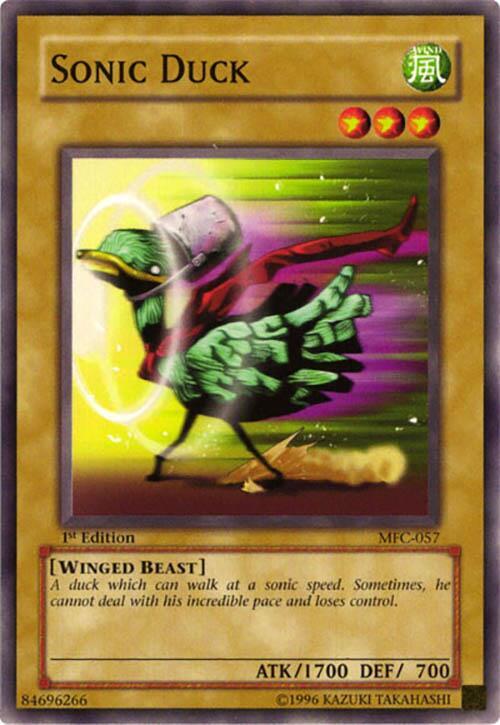 Sonic Duck MFC-057 card from Magician's Force