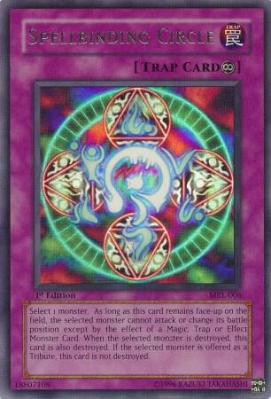 Spellbinding Circle MRL-006 card from Magic Ruler