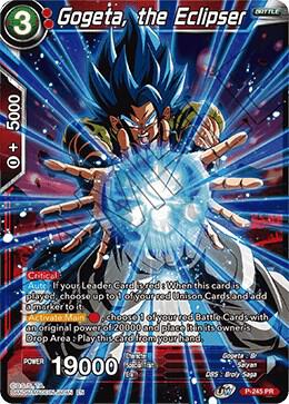 Gogeta, the Eclipser P-245 card from Promotion Cards