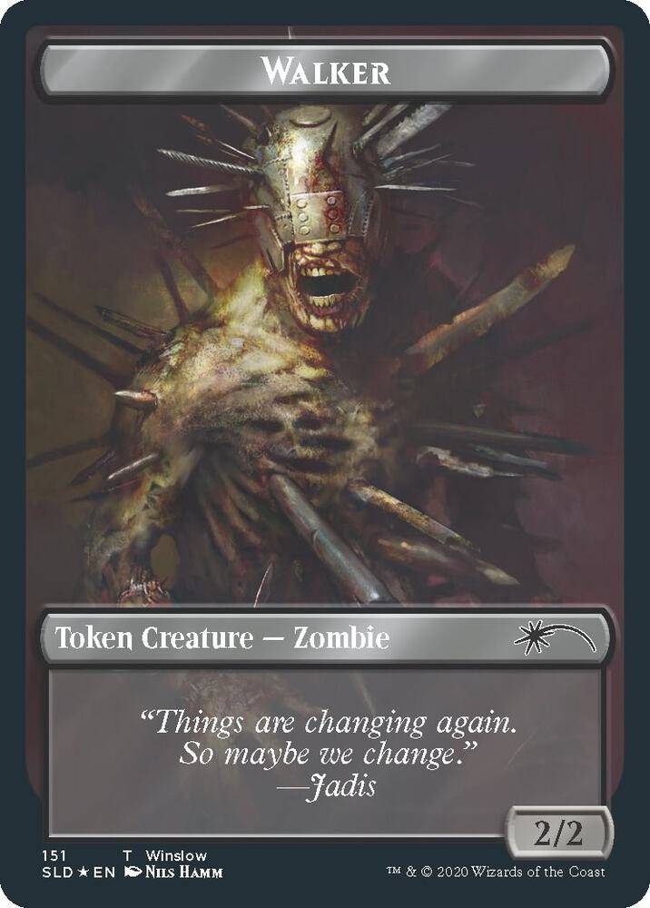 Walker (Winslow // Metal Head) Token 151 card from Secret Lair Drop Series