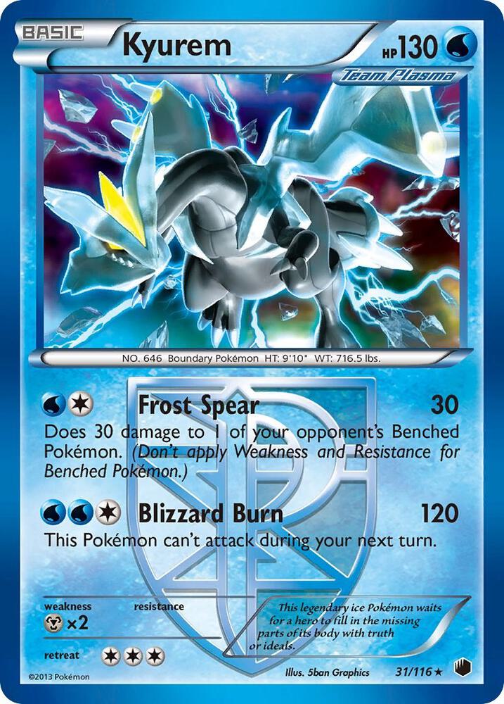 Kyurem - 31/116 031/116 card from Deck Exclusives