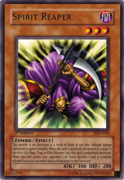 Spirit Reaper PGD-076 card from Pharaonic Guardian