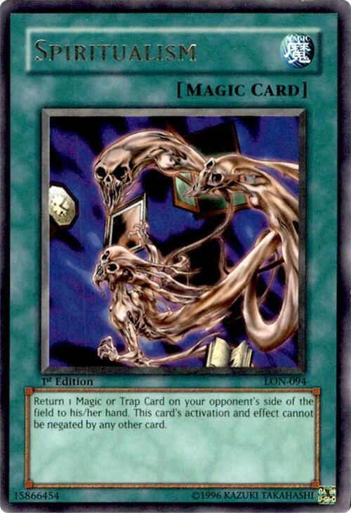 Spiritualism LON-094 card from Labyrinth of Nightmare