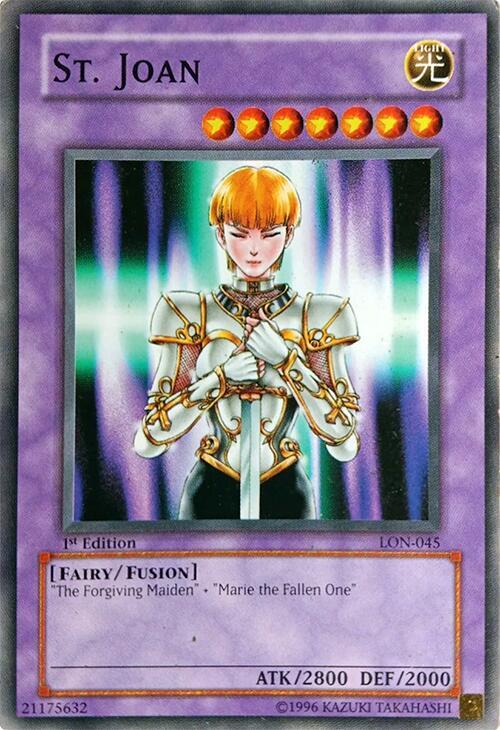 St. Joan LON-045 card from Labyrinth of Nightmare