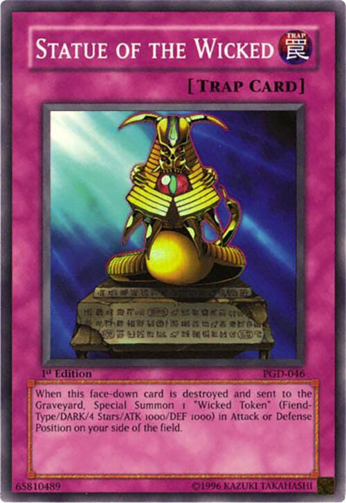 Statue of the Wicked PGD-046 card from Pharaonic Guardian