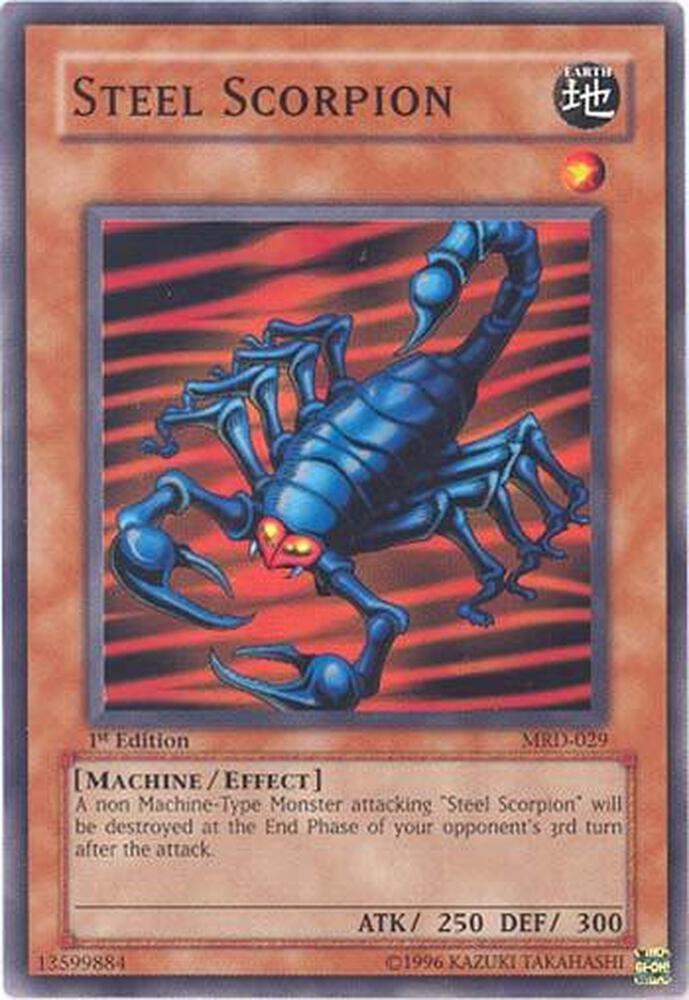 Steel Scorpion MRD-029 card from Metal Raiders