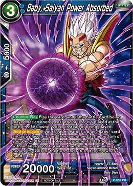 Baby, Saiyan Power Absorbed P-252 card from Promotion Cards