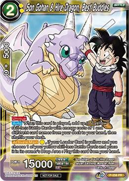 Son Gohan & Hire-Dragon, Best Buddies P-258 card from Promotion Cards