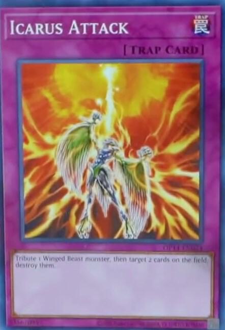 Icarus Attack OP14-EN024 card from OTS Tournament Pack 14