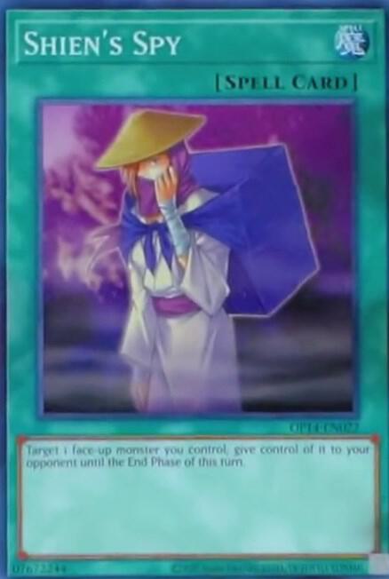 Shien's Spy OP14-EN022 card from OTS Tournament Pack 14