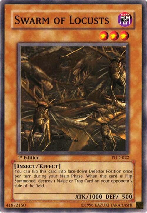 Swarm of Locusts PGD-022 card from Pharaonic Guardian