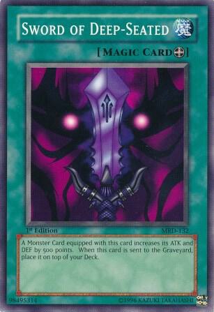 Sword of Deep-Seated MRD-132 card from Metal Raiders