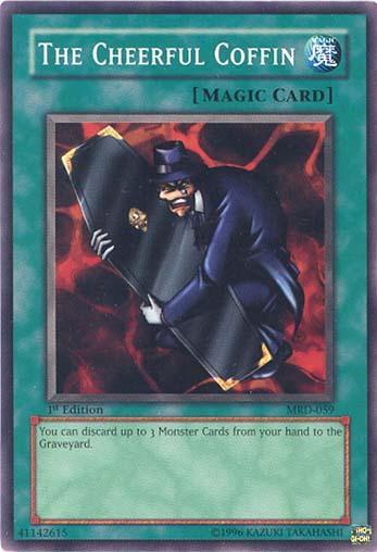 The Cheerful Coffin MRD-059 card from Metal Raiders
