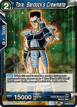 Tora, Bardock's Crewmate DB3-034 card from Draft Box 06 - Giant Force