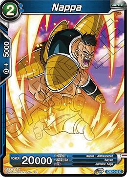 Nappa DB3-043 card from Draft Box 06 - Giant Force