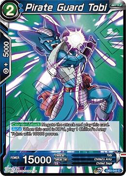 Pirate Guard Tobi DB3-045 card from Draft Box 06 - Giant Force