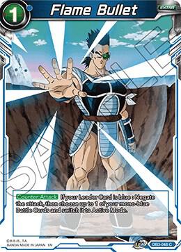 Flame Bullet DB3-048 card from Draft Box 06 - Giant Force