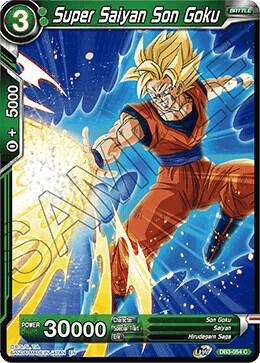 Super Saiyan Son Goku DB3-054 card from Draft Box 06 - Giant Force