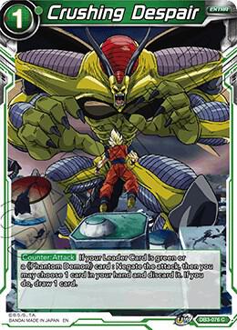 Crushing Despair DB3-076 card from Draft Box 06 - Giant Force
