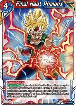 Final Heat Phalanx DB3-128 card from Draft Box 06 - Giant Force