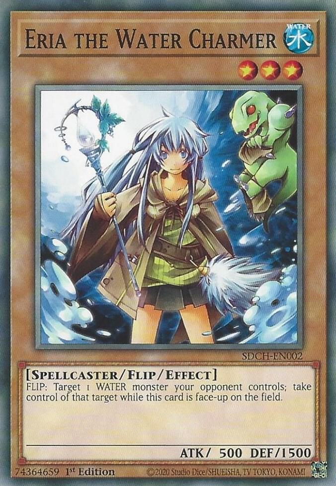 Eria the Water Charmer SDCH-EN002 card from Structure Deck: Spirit Charmers