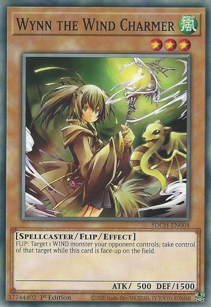 Wynn the Wind Charmer SDCH-EN004 card from Structure Deck: Spirit Charmers