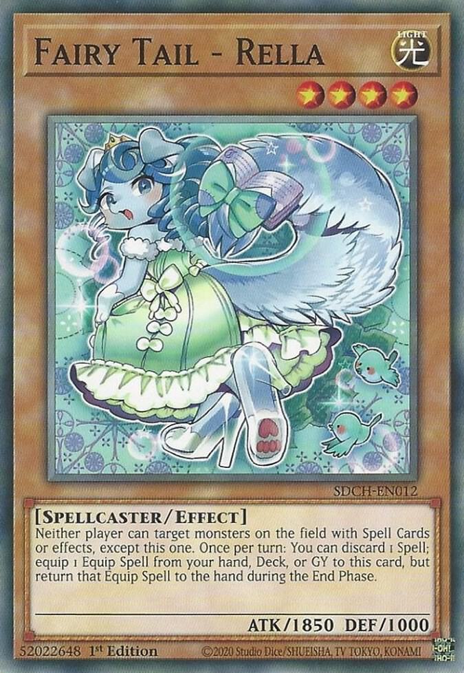 Fairy Tail - Rella SDCH-EN012 card from Structure Deck: Spirit Charmers