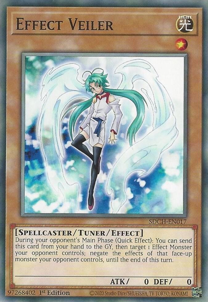 Effect Veiler SDCH-EN017 card from Structure Deck: Spirit Charmers